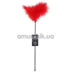 Перышко для ласк Art of Sex Feather Paddle перо индюка, красное - Фото №1