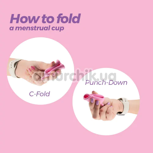 Набір з 2 менструальних чаш Crushious Minerva + антибактеріальний спрей для очистки секс-іграшок Crushious Erotic Toys Spray Cleaner, рожевий