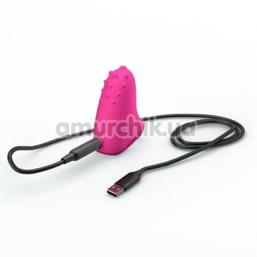 Насадка на палець з вібрацією Dorcel Magic Finger, рожева