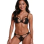 Комплект Passion Free Your Senses Anuvera Set, чорний: бюстгальтер + трусики-стрінги - Фото №3