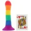 Фалоімітатор Colours Pride Edition 6 Wave Dildo, райдужний - Фото №4
