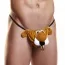 Трусы-стринги мужские Bucky Beaver Thong бобер (модель NU13) - Фото №1