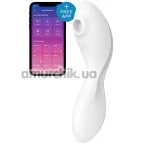 Симулятор орального секса для женщин с вибрацией Satisfyer Curvy Trinity 5+, белый - Фото №1