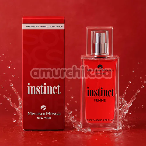 Духи с феромонами Miyoshi Miyagi Instinct для женщин, 50 мл
