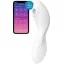 Симулятор орального сексу для жінок з вібрацією Satisfyer Curvy Trinity 5+, білий - Фото №1