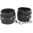 Наручники Behave! Luxury Fetish Surrender Wrist Restraints, черные - Фото №1