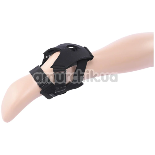 Фиксатор на ногу для секс-игрушек Sportsheets Pivot Flex Foot Strap On, черный