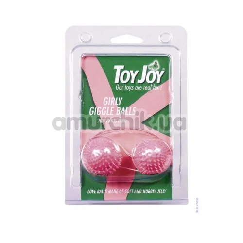 Вагінальні кульки Girly Giggle Balls, яскраво-рожеві