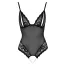 Боди Cottelli Collection Crotchless Body, черное - Фото №5