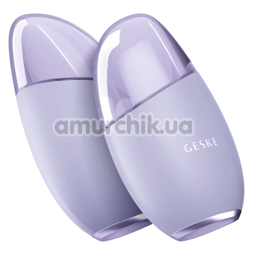 Массажер для глаз и лица Geske Cool & Warm Eye and Face Massager 7 in 1, сиреневый