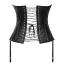 Корсет Zado Fetish Leather Corset, черный - Фото №8