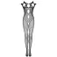 Комбінезон Obsessive Bodystocking G322, чорний - Фото №5