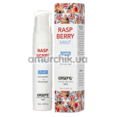 Возбуждающий гель с охлаждающим эффектом Exsens Play Raspberry Mint, 15 мл - Фото №1