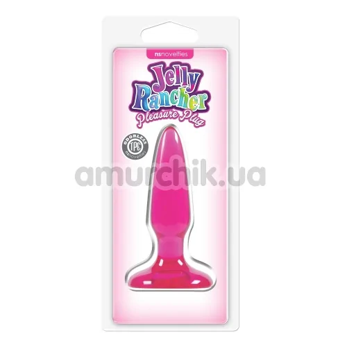 Анальна пробка Jelly Rancher Pleasure Plug Mini, рожева