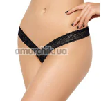 Трусики-стрінги Star Night Mini Strings, чорні - Фото №1