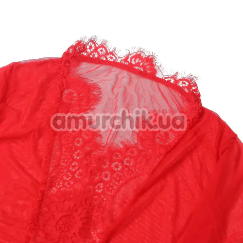 Пеньюар Star Night Sensual Lace Night Robe, красный