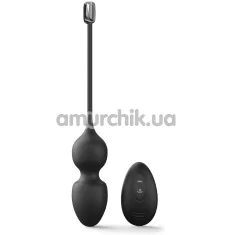 Вагінальні кульки з вібрацією Dorcel Love Balls, чорні - Фото №1