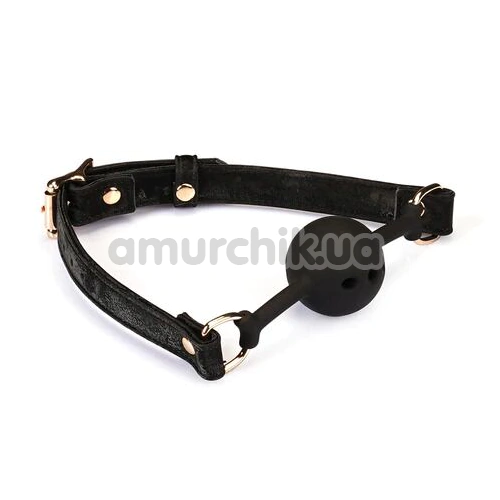 Кляп Liebe Seele Boudoir Amor Ball Gag, чорний