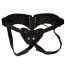 Трусики для страпона Lux Fetish Diamond Velvet Strap-on Corset, черные - Фото №4