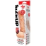 Насадка на пеніс Size Up 1 Inch See-Thru Stretch Penis Extender With Pleasure Dots & Ball Loop, прозора - Фото №11