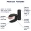 Вибратор Satisfyer Double Love Luxury Partner Vibrator, черный - Фото №9