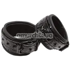 Фіксатори для ніг Sinful Ankle Cuffs, чорні - Фото №1