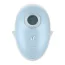 Симулятор орального секса для женщин с вибрацией Satisfyer Cutie Ghost, голубой - Фото №4