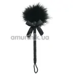 Пёрышко для ласк Sportsheets Midnight Feather Tickler, чёрное - Фото №1