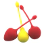 Виброяйцо Vibrating Egg Pear PL-B140, желтое - Фото №4