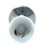 Анальна пробка з фіолетовою трояндою Exclusivity Jewellery Silver Rose Plug, срібна - Фото №4