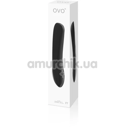 Вибратор OVO F7, черный
