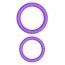 Набор эрекционных колец Fantasy C-Ringz Max-Width Silicone Rings, фиолетовый - Фото №2