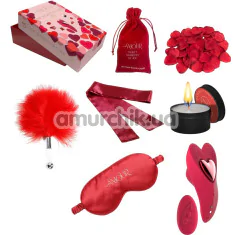 Набор Amour The Secrets Of Love Panty Play Kit, красный - Фото №1