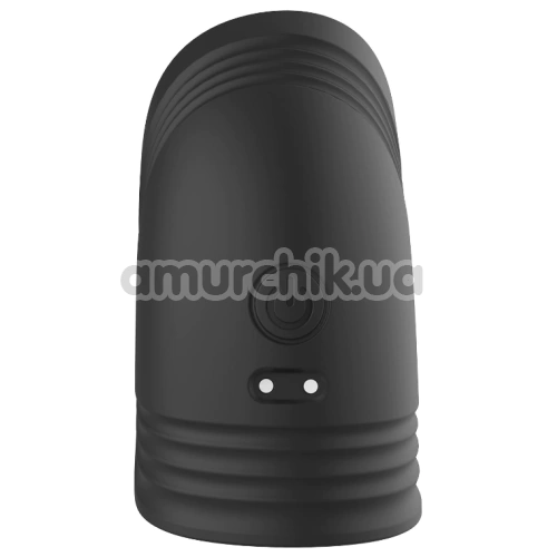 Виброкольцо для члена Ramrod Adjustable Vibrating Cockring, черное