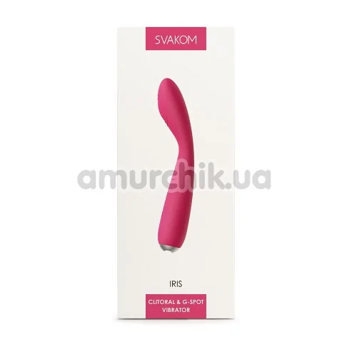 Вибратор для точки G Svakom Iris, розовый