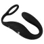 Вибростимулятор простаты с эрекционным кольцом Black Velvets Cock Ring With RC Butt Plug, черный - Фото №2