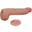 Фаллоимитатор Sliding-Skin Dual Layer Dong King Sized 12, телесный - Фото №5