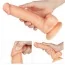 Cтрапон Ingen Easy Strapon Set 7.5 With Balls, тілесний - Фото №6