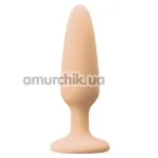 Анальна пробка Colours Pleasure Small Plug, тілесна - Фото №1