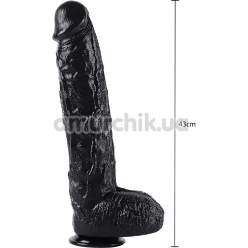 Фаллоимитатор Hidden Desire Extreme Dong XXXL 43 см, черный