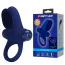 Виброкольцо для члена Pretty Love Vibrant Penis Ring II, синее - Фото №10