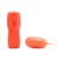 Виброяйцо Glo-Glo a Go-Go Flicker Tip Vibrating Bullet Radioactive Orange, оранжевое - Фото №2