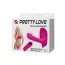 Вібратор для точки G Pretty Love Fancy Clamshell 014368, рожевий - Фото №10