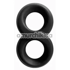 Ерекційне кільце Renegade Infinty Ring, чорне - Фото №1