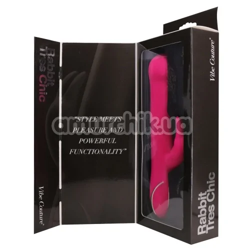 Вибратор Vibe Couture Rabbit Tres Chic, розовый