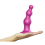 Фалоімітатор Strap-On-Me Dildo Plug Beads L, рожевий - Фото №2