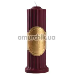 Свеча Upko Low Temperature Wax Candle, бордовая - Фото №1