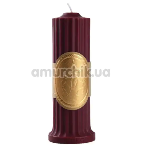Свеча Upko Low Temperature Wax Candle, бордовая - Фото №1