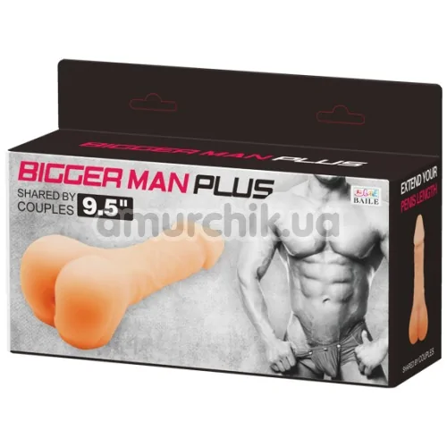 Анус-мастурбатор Bigger Man Plus 9.5, телесный