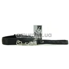 Ошейник с поводком Bettie Page Collar Me Bondage Collar and Lead Set, черный - Фото №1